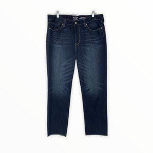 COPY - LEVI'S New High Rise Ankle Straight Leg Jeans Raw